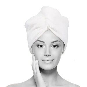 Quick Dry Microfiber Hair Towel Turban